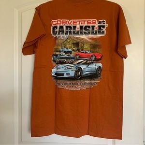 CORVETTE @ Carlisle, PA. Men’s T, Sz. L Never worn. Back has 5 Vet Generations.